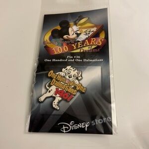 DISNEY 100 YEARS OF DREAMS PIN - ONE HUNDRED AND ONE DALMATIANS 1961  PIN #36